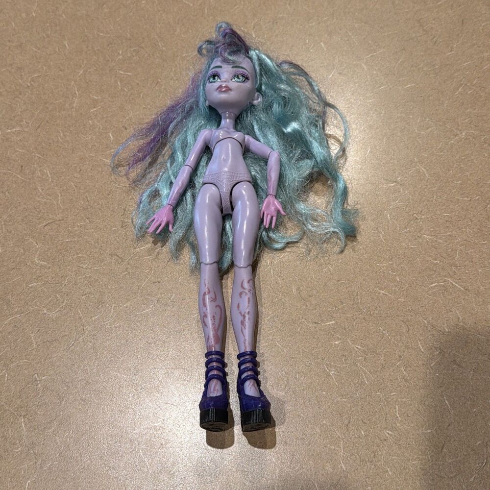 MONSTER HIGH Doll G3 Twyla Boogeyman Creepover Party Nude With Shoes Boots 2021